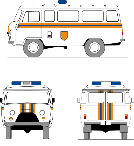 Цветографические схемы МЧС России