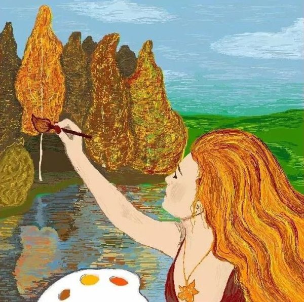 Осень иллюстрации художников для детей