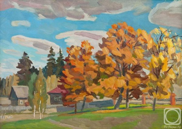 Рисунок к стиху бабье лето