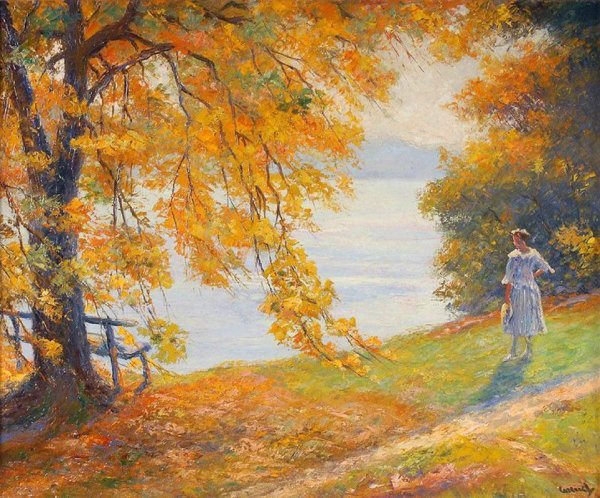 Картины Эдвард Кукуэль осень