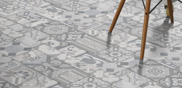 Кварц виниловый ламинат Восточначная мозайка 13006