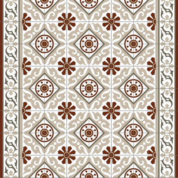 Линолеум с орнаментом