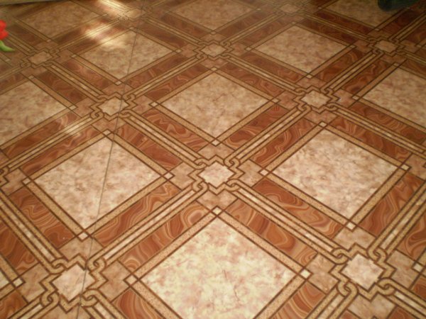 Линолеум узорный