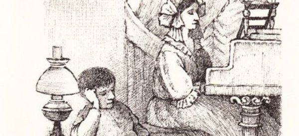 Детство толстой Иленька Грап