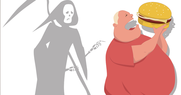 Ожирение плакат