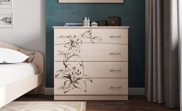 Комод к4 ваша мебель венге