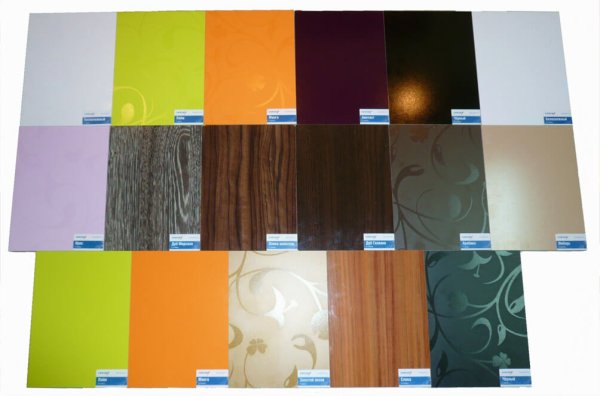 Ламинированная ЛДСП цветная