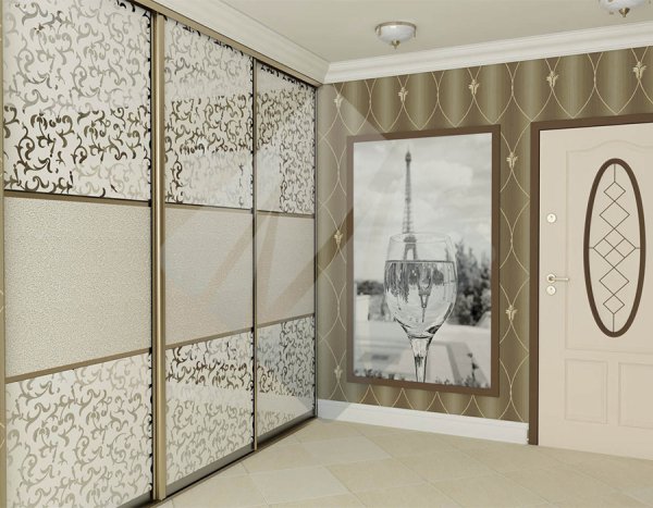 Шкафы купе с зеркалом Миракл