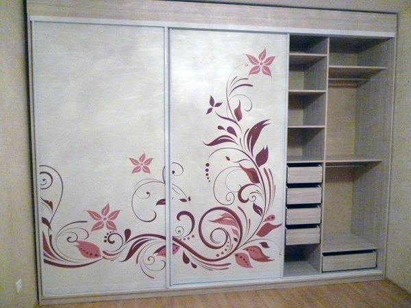 Наклейки на шкаф купе