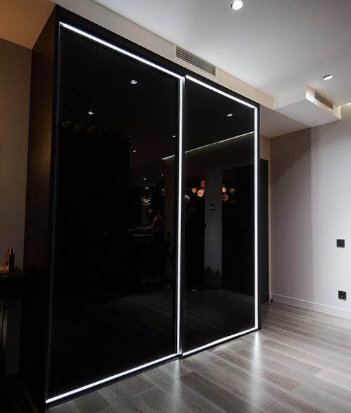 Шкаф купе беж камео