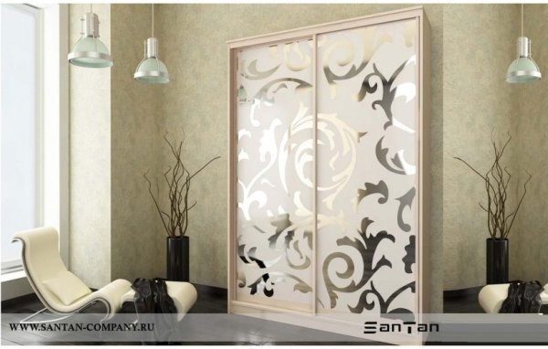 Пескоструй на шкаф купе