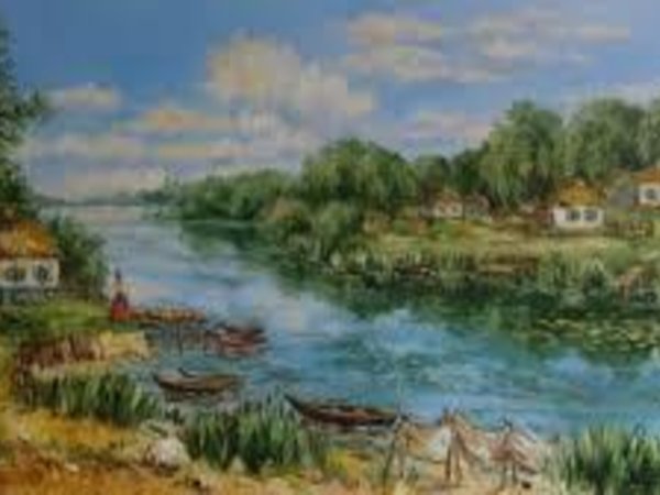 Донская станица живопись