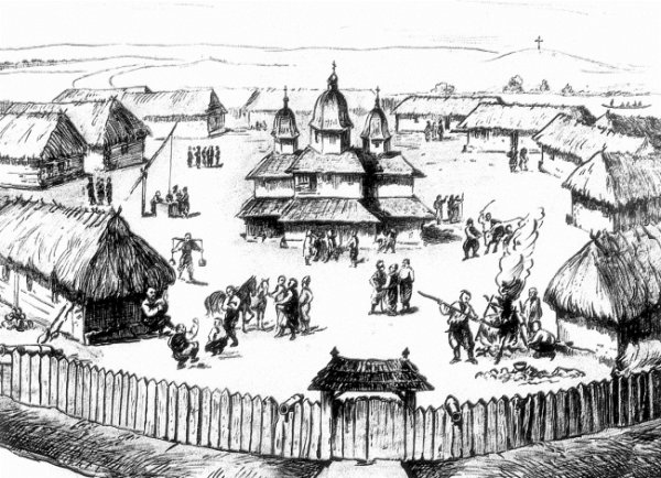 Запорожская Сечь иллюстрации