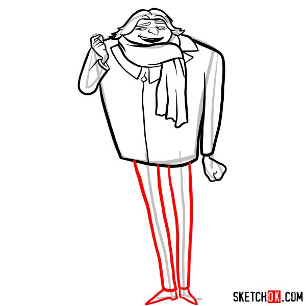 Раскраска Грю Гадкий я