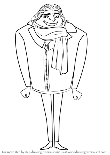 Раскраска Грю и Дрю