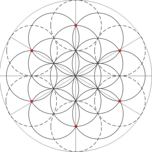 Орнамент циркулем