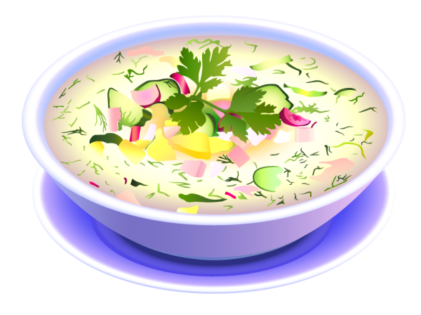 Окрошка стикер