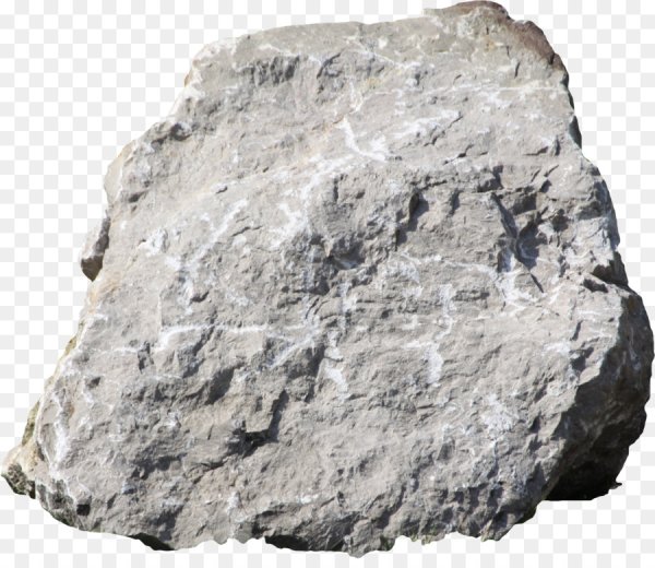 Камень на прозрачном фоне