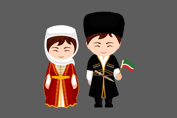 Национальные костюмы народов России татары