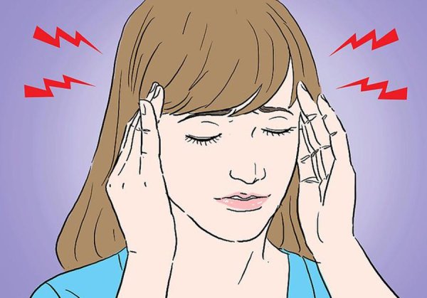 Боль в голове рисунок