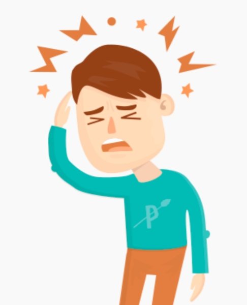 Головная боль рисунок для детей