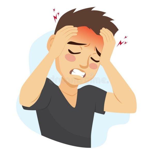 Головная боль мультяшно