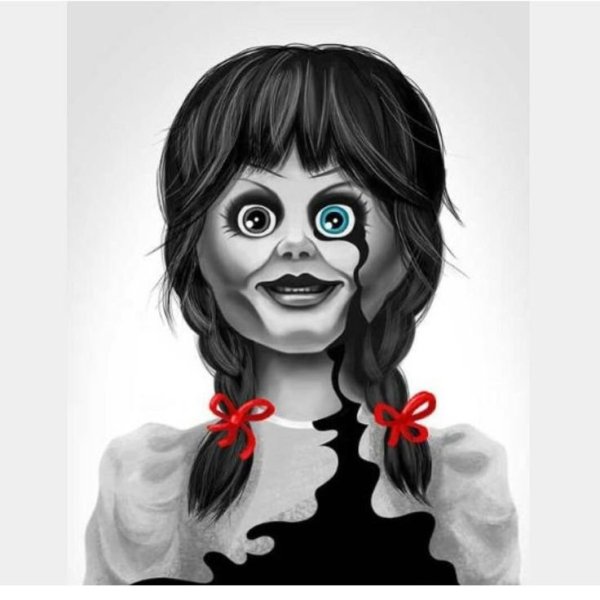 Проклятая кукла Анабель аниме