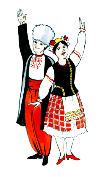 Национальный костюм Казаков детей