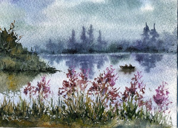 Утренняя акварель