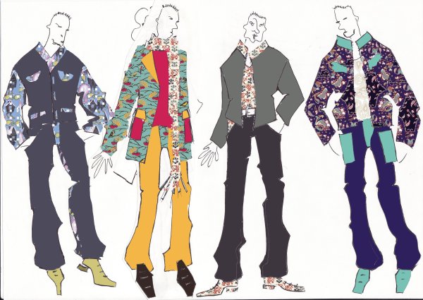 Одежда для рисования девушек