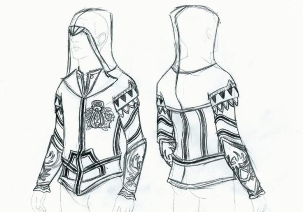Фор эскизы моделей одежды