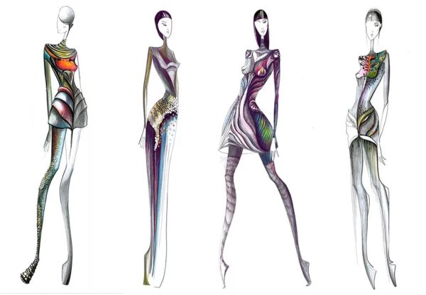 Эскизы мужской одежды