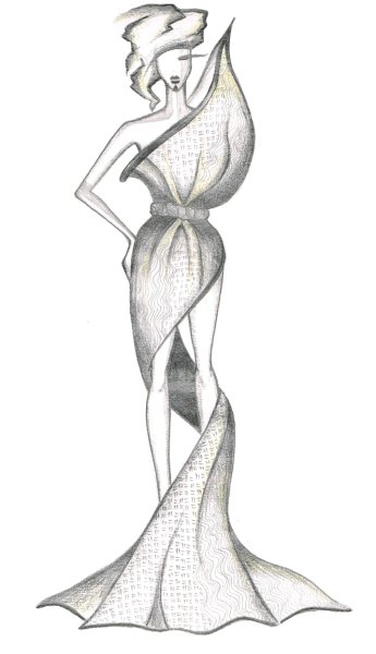 Одежда будущего нарисовать