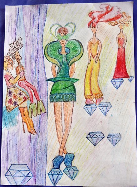 Эскизы одежды