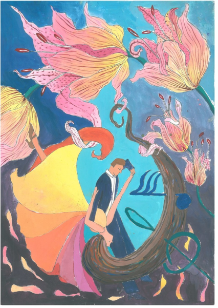 Вальс цветов рисунок