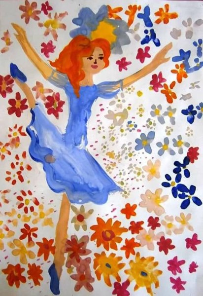 Вальс цветов иллюстрации