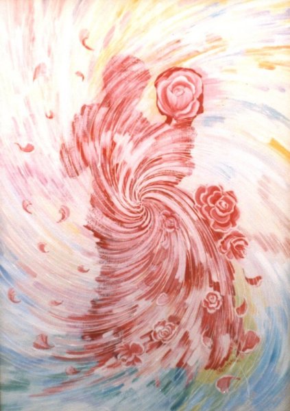 Рисунок на тему цветочный вальс