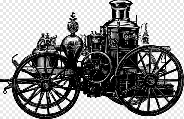 Первая паровая пожарная машина 1841 год