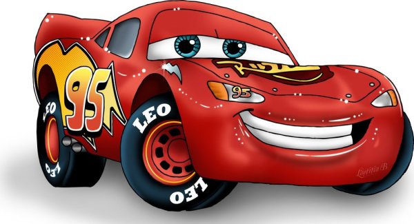 Молния Маквин рисунок