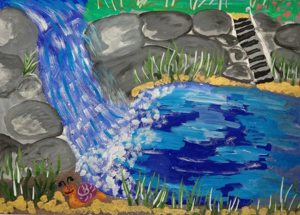 Рисование на тему вода