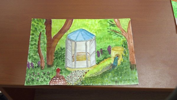 Детские рисунки родника