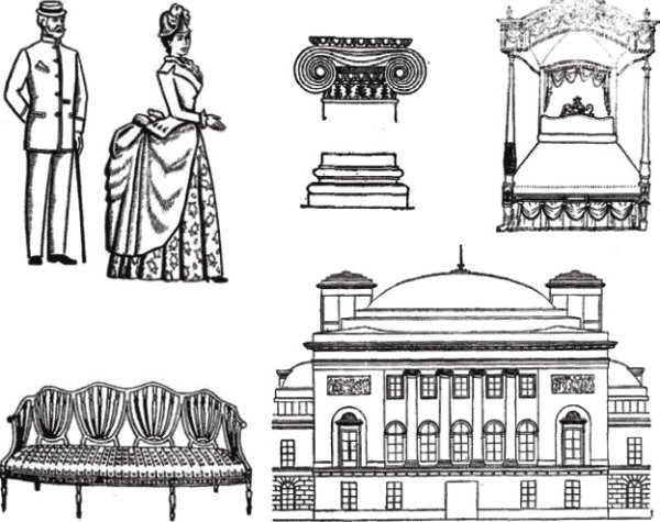 Архитектурный стиль в одежде