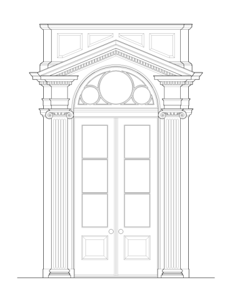 Рисование классической архитектуры