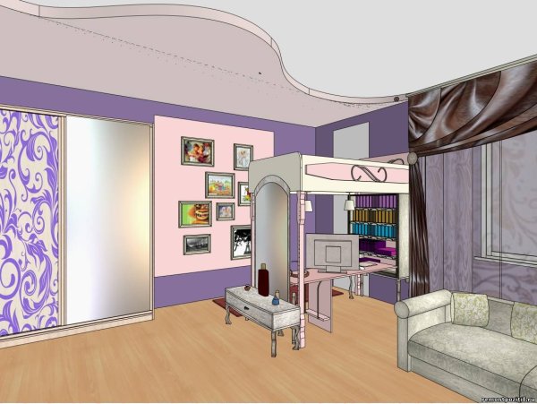 Винкс Алфея комнаты Текна