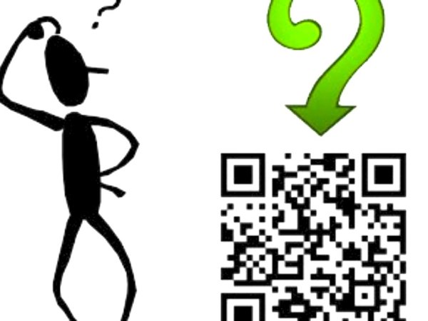 Человечки для презентации с QR кодом
