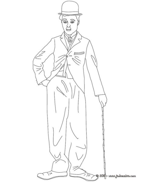 Чарли Чаплин пантомима