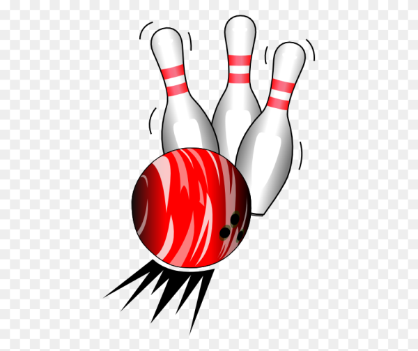 Кегли для боулинга вектор