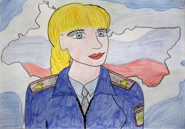 Моя мама полицейский