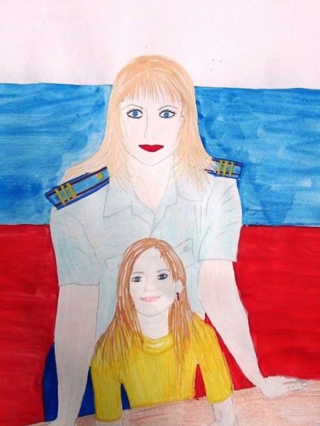 Моя мама полицейский