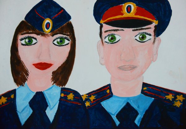 Мама полицейский